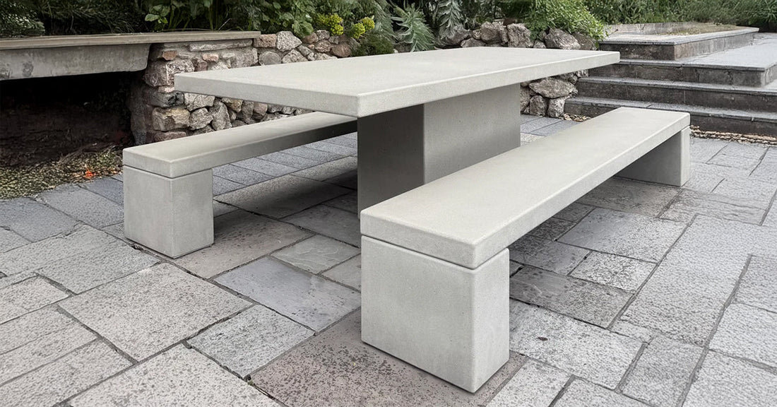 Why Outdoor Concrete Tables Are the Perfect Choice for Your Outdoor Space
