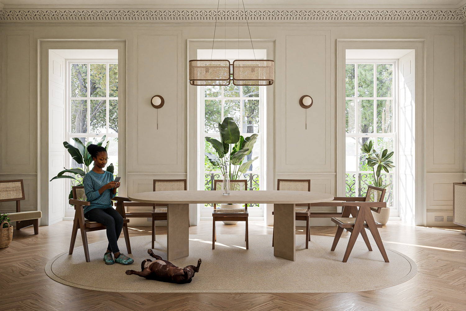 Concrete Tables, Handcrafted for Every Room