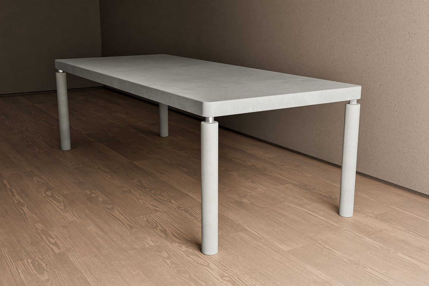 Rectangle Floating Concrete Table