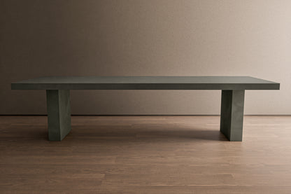 Rectangle Table with Block Legs