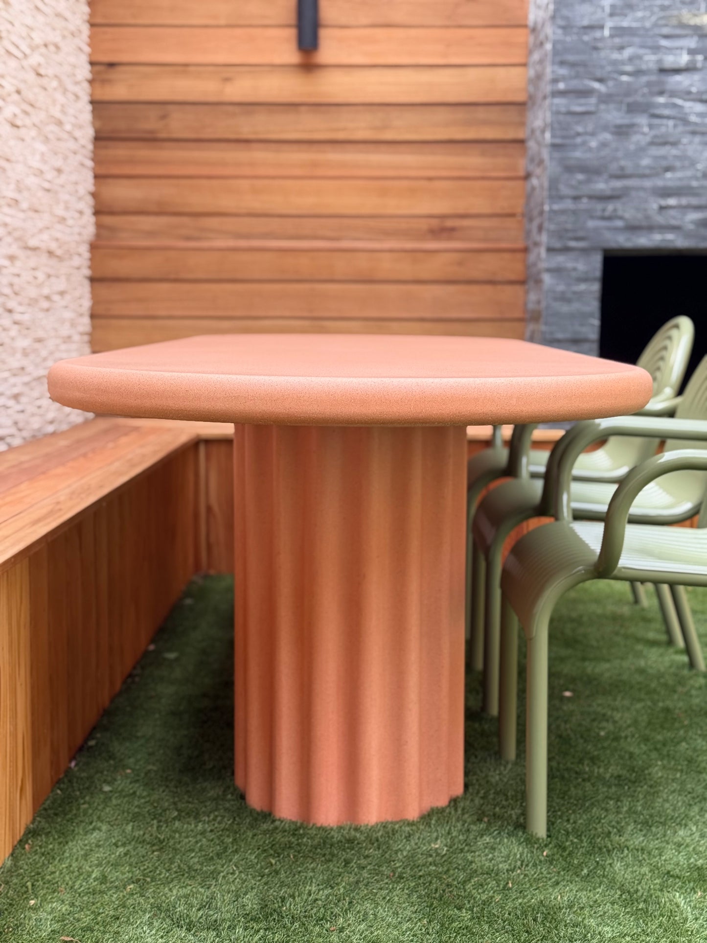 Wavy Concrete Table