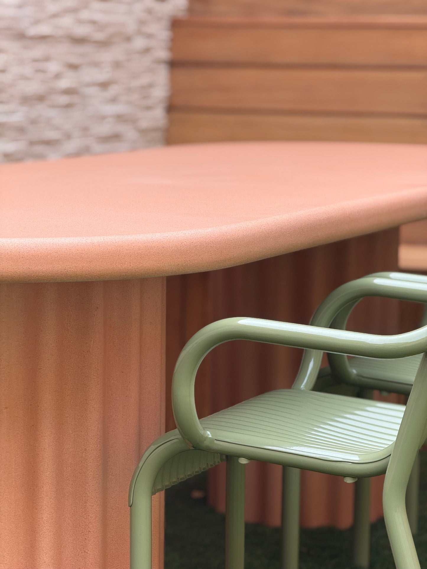 Wavy Concrete Table